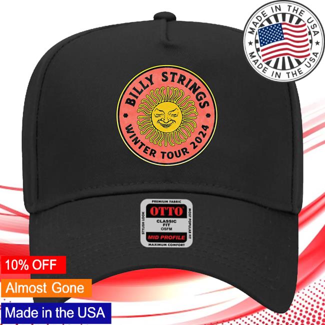 Official Billy Strings Merch Store Shop Billy Strings Winter Tour '24 Patch Cap (Ryan Dunn)