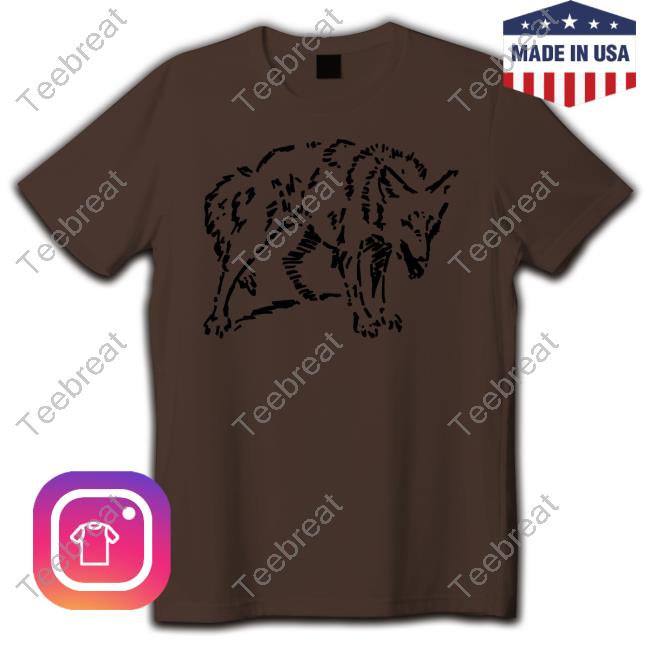 Pioneer Graphic Wolf Crewneck Sweatshirt