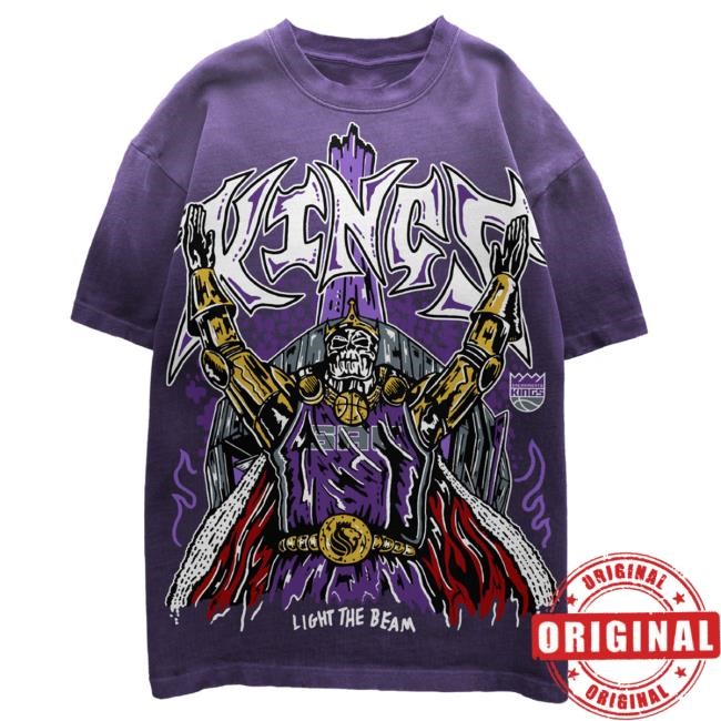 Light The Beam Top Shirt - Faded Purple | Warren Lotas Official NBA