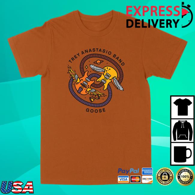 Official Goose Band Merch Joint Forces Trey Anastasio Band Goose T-Shirt