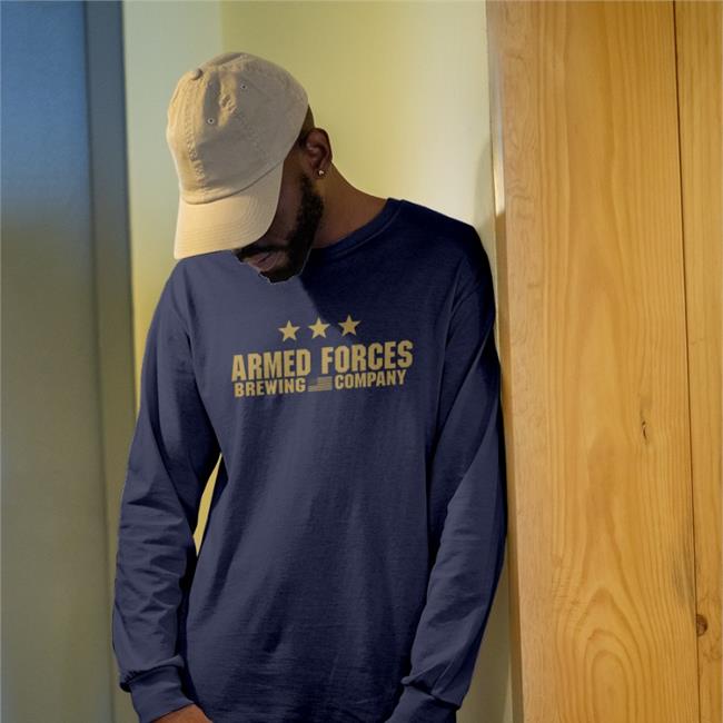 Armed Forces Brewing Company Shirt Tom Hearts Tanks