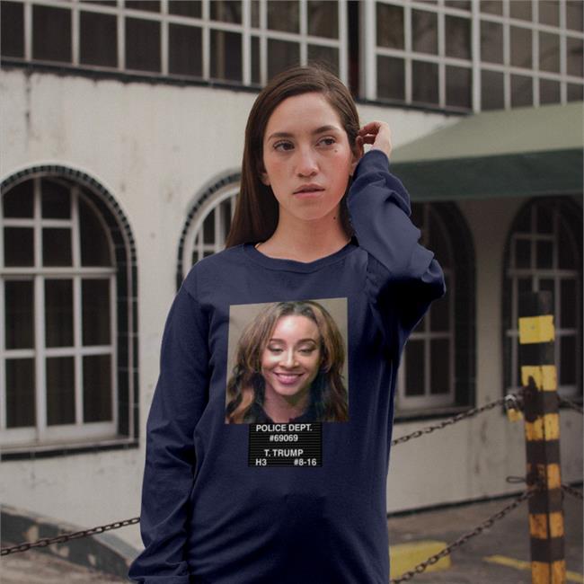 Teanna Trump Police Dept 69069 Mug Shot T Shirt Black