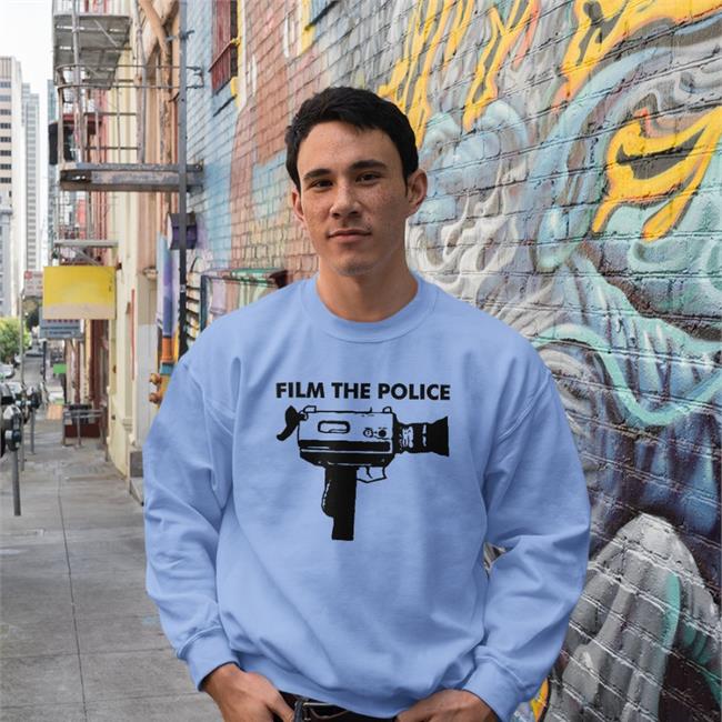 Boof Chief Supper 8 Movie Camera Film The Police Tee
