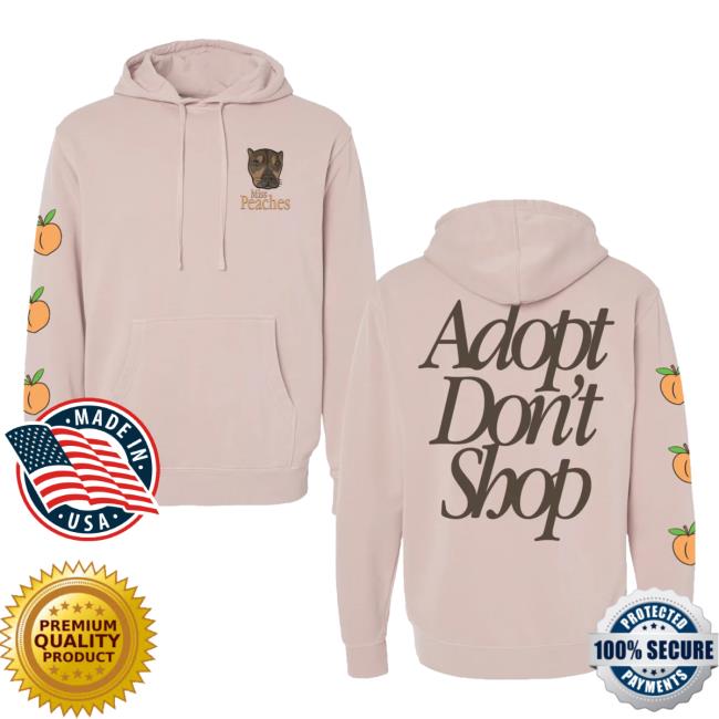 Official Barstool Sports Merch Store Miss Peaches Adopt Don’T Shop Sweatshirt Barstool Sports Apparel Clothing Shop Barstoolsports