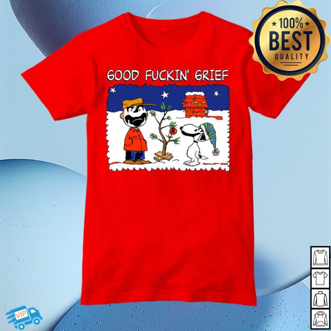 Icp Merch SHAGGY 2 DOPE Good Fuckin' Grief Red Sweatshirt Psychopathicmerch