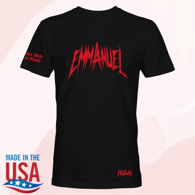 Official Anuel Aa Clothing Store Shop Anuelmerch Emmanuel RHLM Real Hasta La Muerte Black T-Shirts Anuelaa Merch
