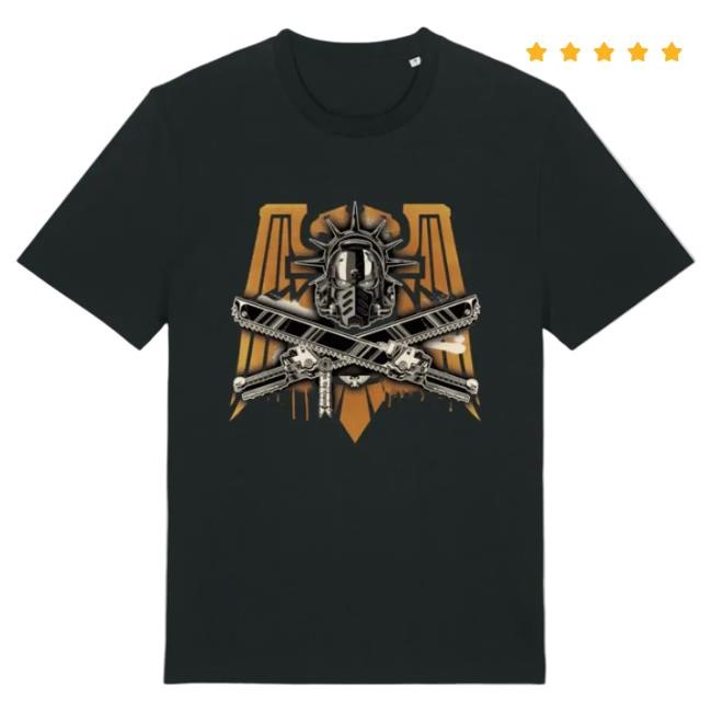 Street Icon Space Marine 2 Graphic Warhammer Top