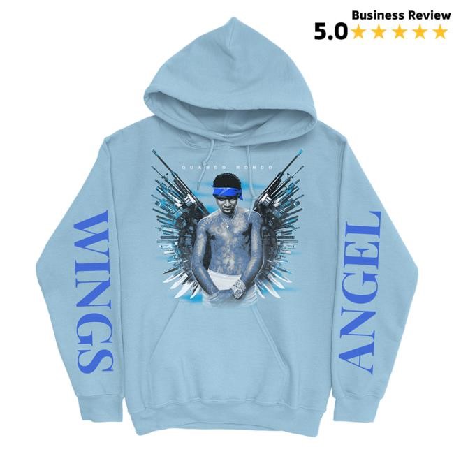 Quando Rondo Official Merch Store Shop Angel Wings Sweartshirt Hoodie