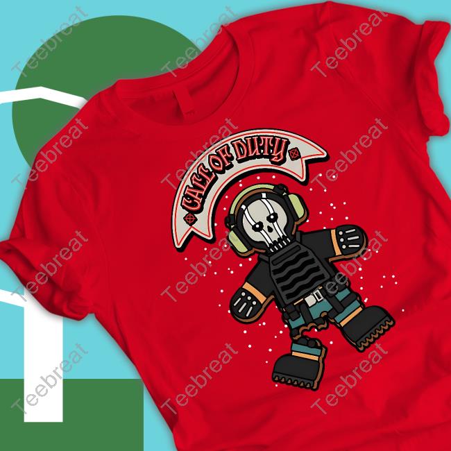 Dysmo Call Of Duty Shop Call Of Duty Gingerbread Man Shirt