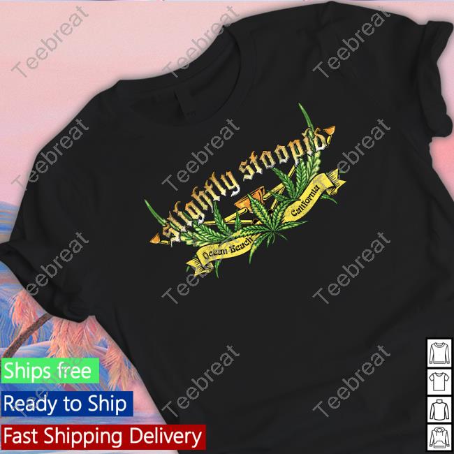 Official Slightly Stoopid Ocean Beach California 4/20 Crest Shirts