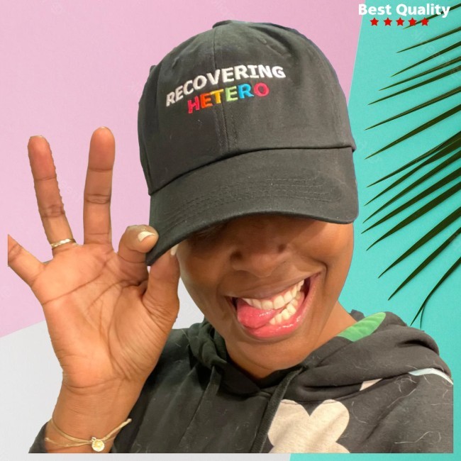 Franchesca Ramsey Shop Recovering Hetero Embroidered Twill Hat