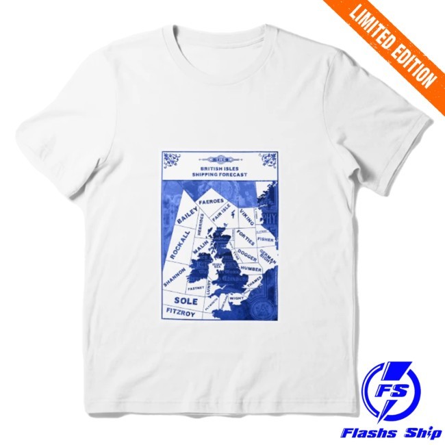 Shipping Forecast Map Essential Tee