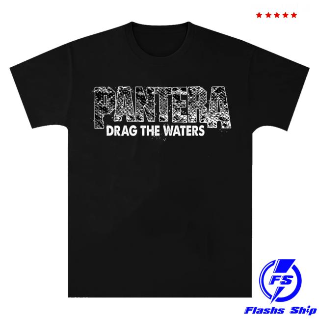 Official Pantera Merch Store Shop Pantera Drag The Waters Snakeskin New Shirt
