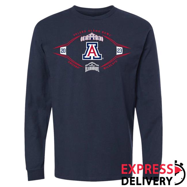Official Alamo Bowl Merch Store Alamo Bowl 2023 Valero Alamo Bowl ARIZONA Long Sleeve New Shirt Alamo Bowl Merchandise Alamobowl Apparel Clothing Shop