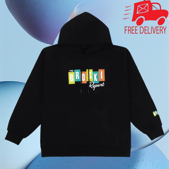 Official Broski Report Merch Brittany Broski National News Blast Crewneck Sweatshirt