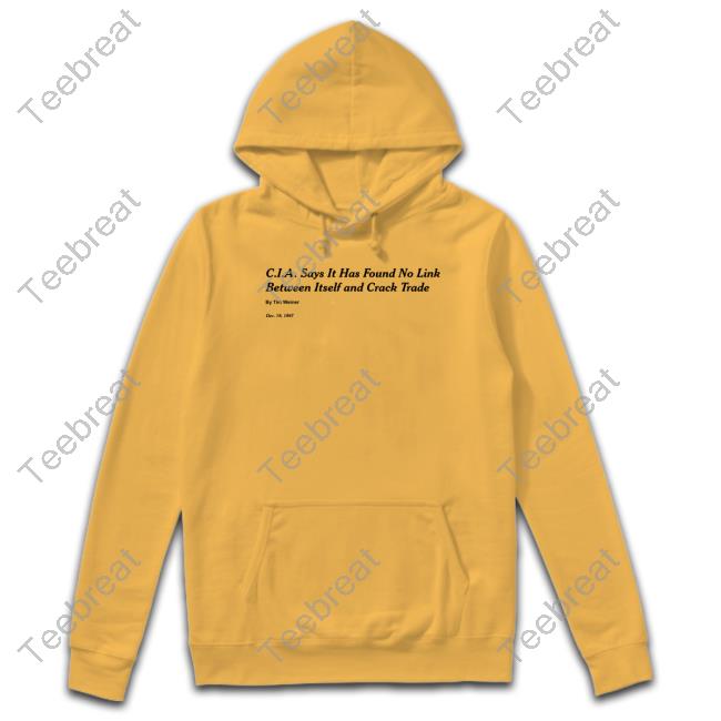 C.I.A. Says It Has Found No Link Between Itself And Crack Trade Hoodie Tim Weiner