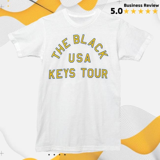 Official The Black Keys Merch Shop Usa Tour Tee Shirt – The Black Keys