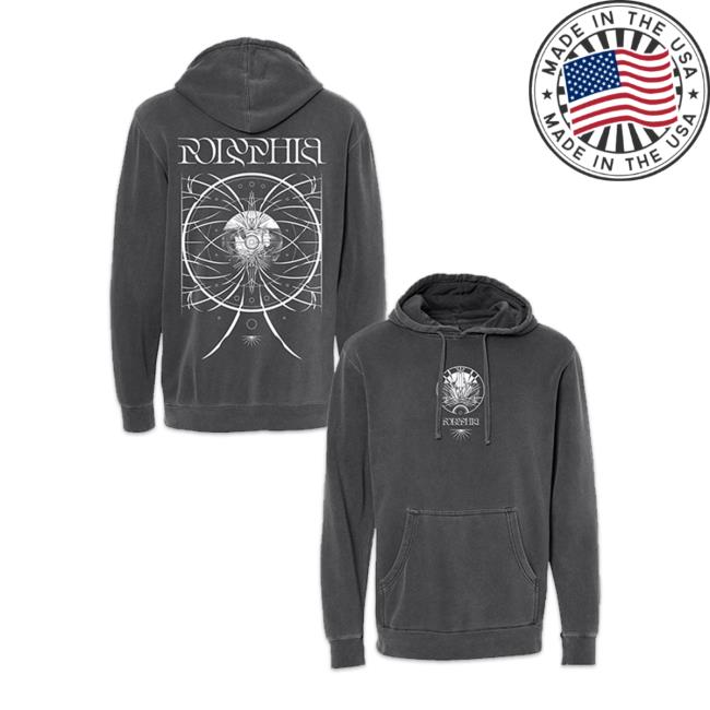 Polyphia Merch Intricate Black Pullover Hoodie