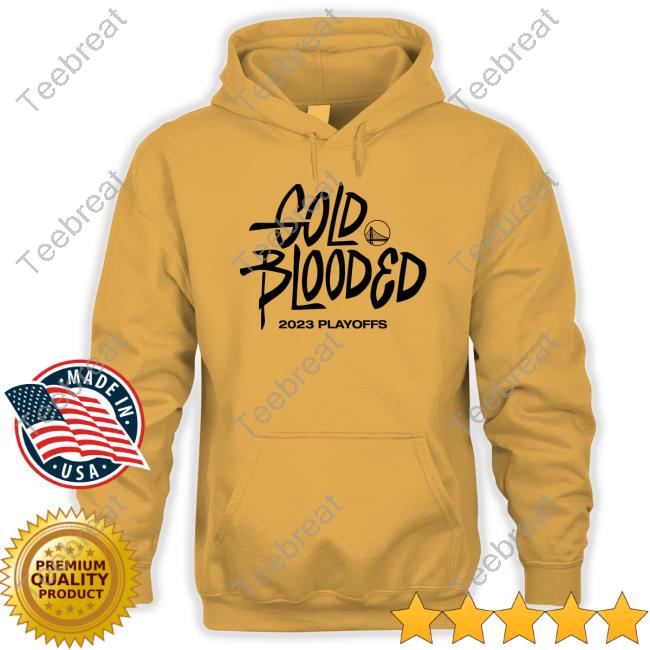 Gold Blooded 2023 Playoffs Tee Shirt