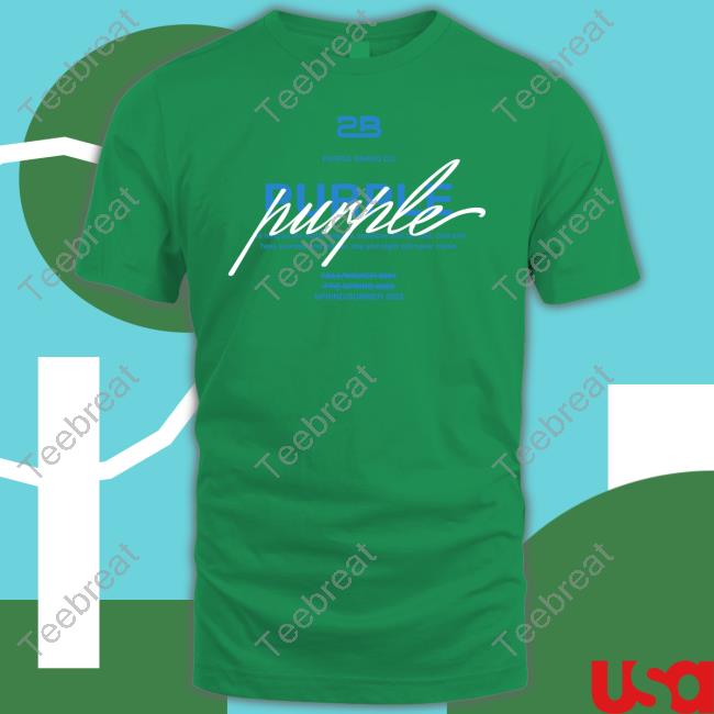 Purple Brand Merch P401 Oversized Tee Shirt