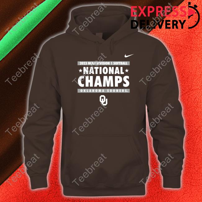 Official Oklahoma Sooners 2023 Ncaa Division Softball National Champions T-Shirt