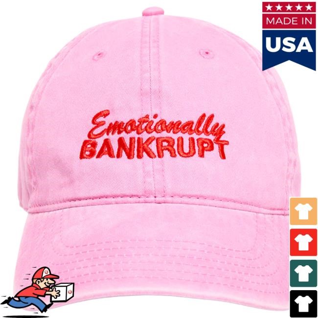 Official Selena Gomez Merch Store Shop Emotionally Bankrupt Dad Hat SelenaGomez