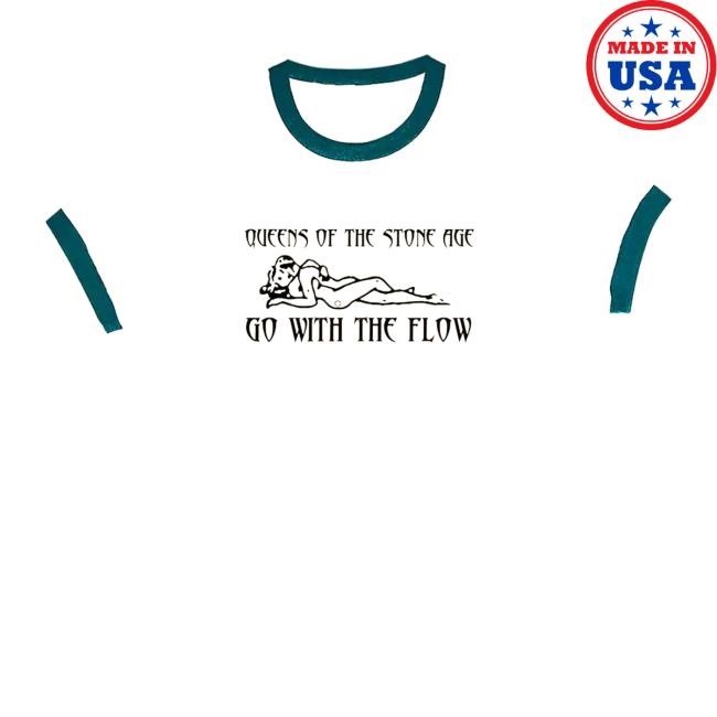 QOTSA Songs for the Deaf Ringer New Tee - Queens Of The Stone Age Store