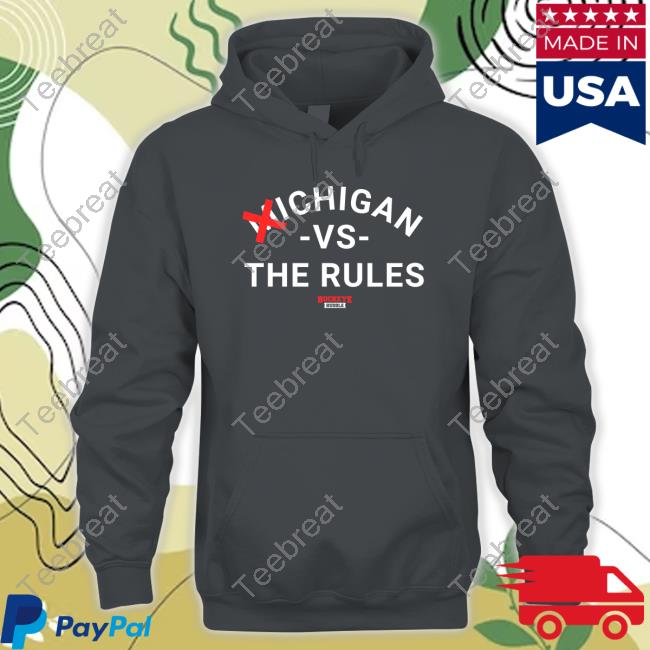 Official 614Sports Shop Merch Buckeye Huddle Ichigan Vs The Rules T-Shirt Michigan Vs The Rules