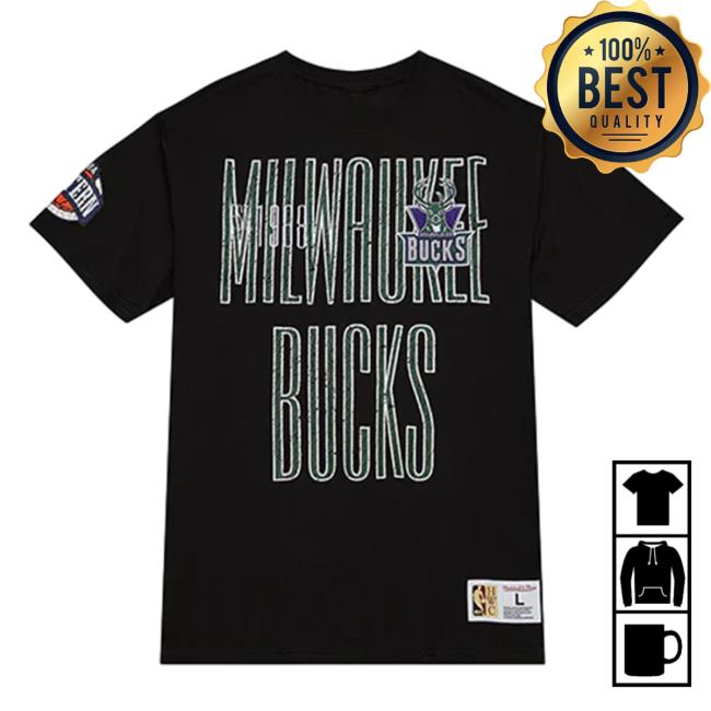 Official Mitchell & Ness HWC '93 Hometown 2.0 Milwaukee Bucks T-Shirt