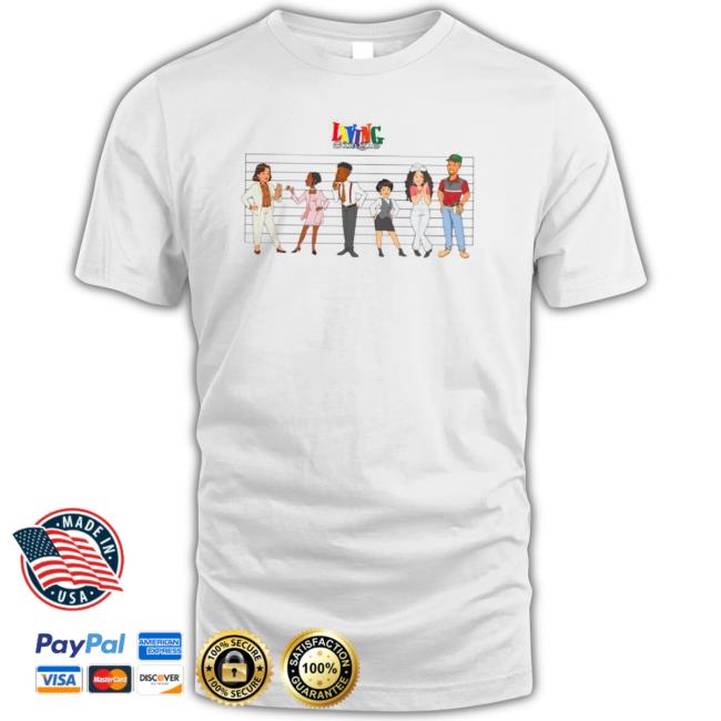Living Single Artwork By Morgan Bissant Hooded Sweatshirt