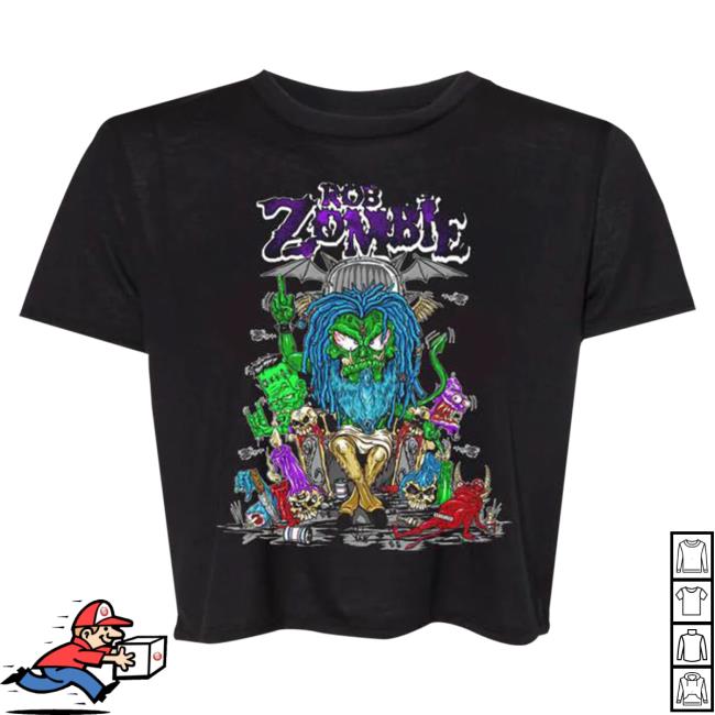 Official Rob Zombie Store Shop Bapho Crop Hot Shirt Rob Zombie Apparel Shop RobZombie