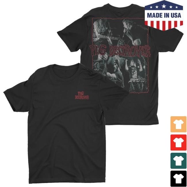 Official Night Shift Merch Store Shop Pig Destroyer - Collage Shirt 2024 Nightshift Merch
