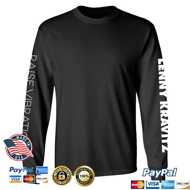 Official Lenny Kravitz Store Shop Raise Vibration Long Sleeve Tees Lenny Kravitz Apparel Clothing