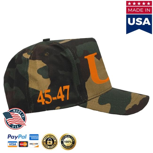 Official Donald Trump Merch Store Donald Trump USA 45-47 Camo Hat White Donald Trump Apparel Clothing Shop DonaldTrump