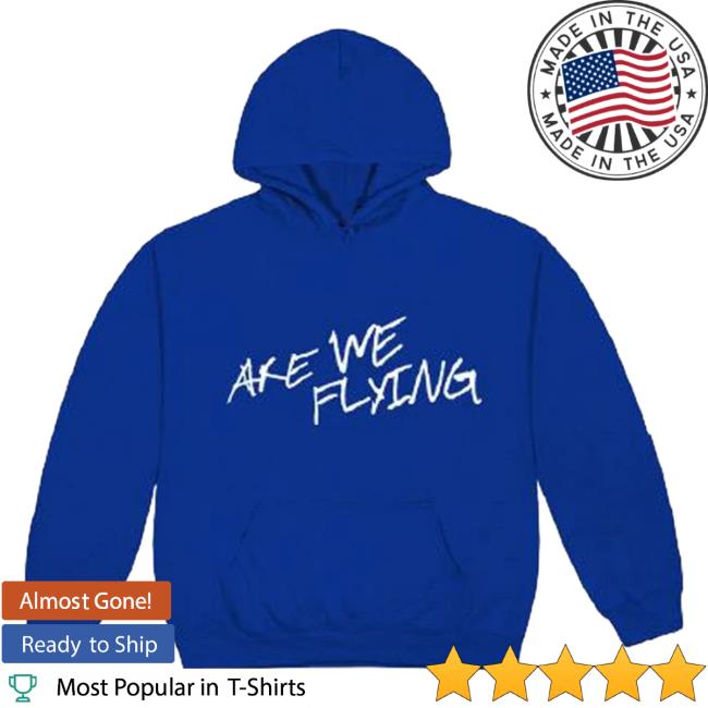 Official Are We Flying 2023 Tour Hoodie