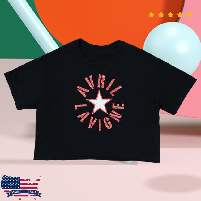 Official Avril Lavigne Merch Store Avril Lavigne Let Go Crop T-Shirt Avril Lavigne Clothing Shop AvrilLavigne