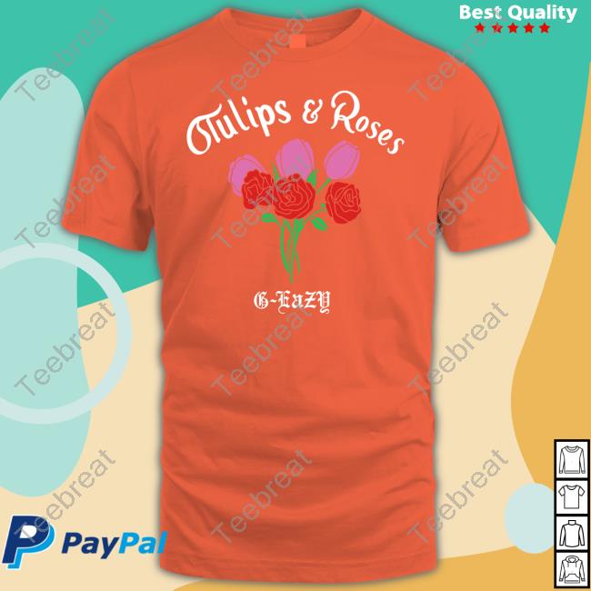 G-Eazy Merch Tulips & Roses Long Sleeved T Shirt