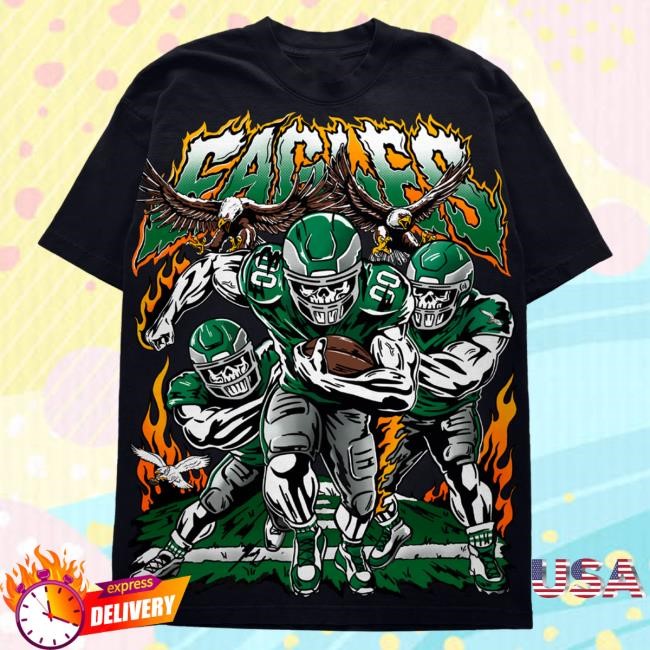 Official Warren Lotas Merch Store Warren Lotas Eagles Push Hot Shirt - Black WarrenLotas