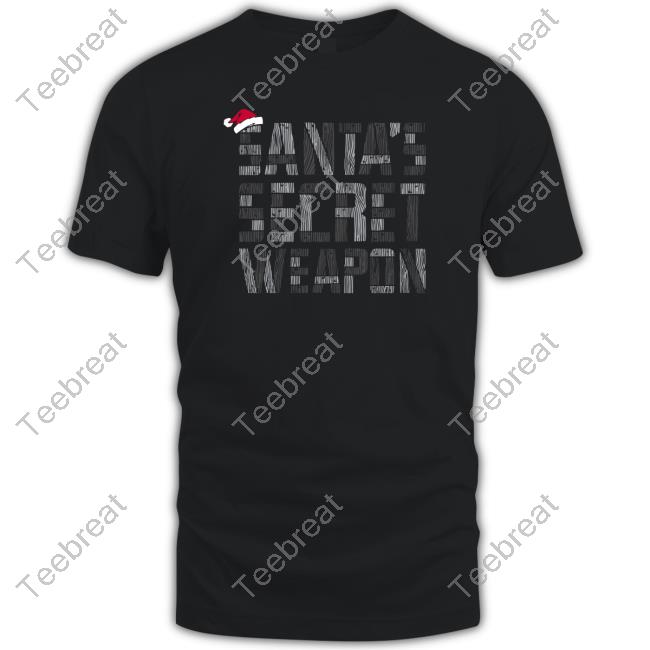 Mr. Build It Merch Santa's Secret Weapon Tee Bunkerbranding