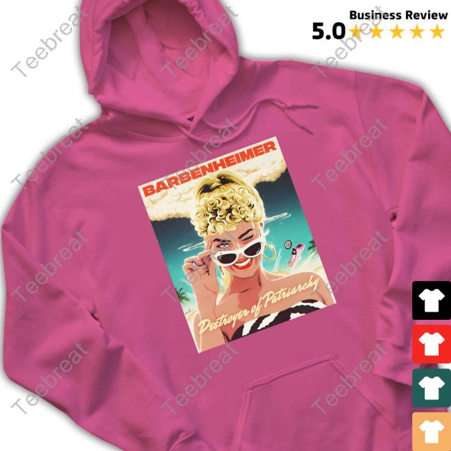 Official Nordacious Store Barbenheimer Destroyer Of Patriarchy T-Shirt