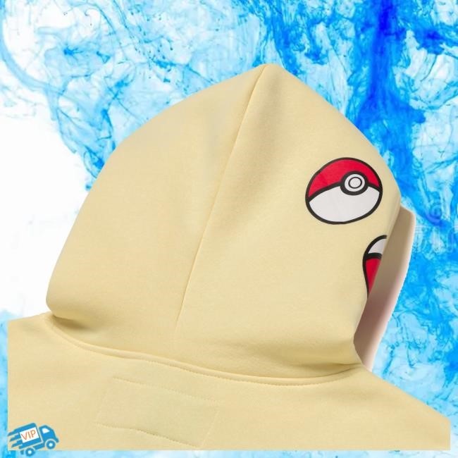 Overtime | Pokémon Pikachu Classic Popover Hoodie | Buy Official Overtime TV Merch
