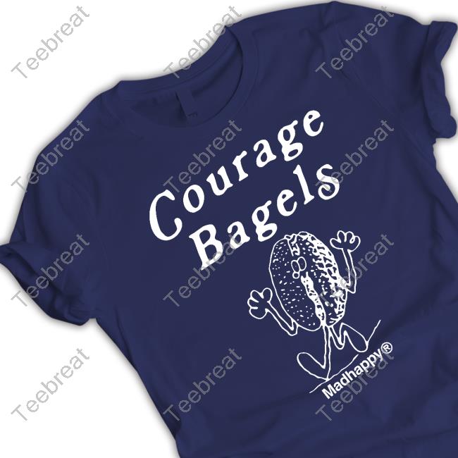 Courage Bagels Fleece Tee