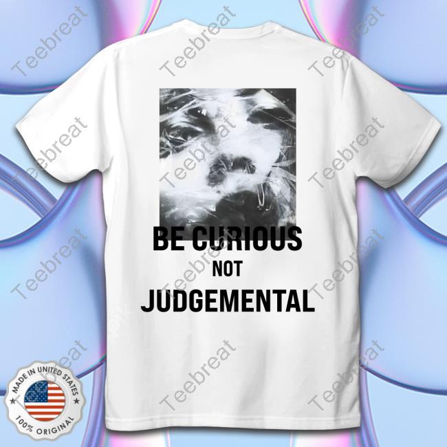 Official JUUN.J Be Curious Not Judgemental Long Sleeve T-Shirt