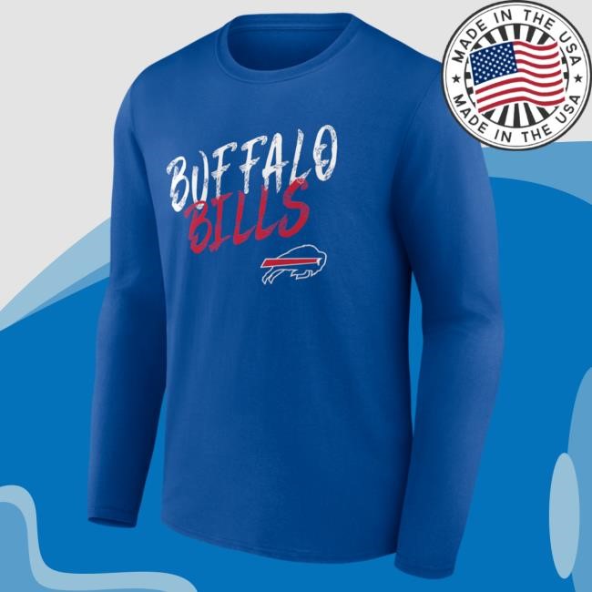 Buffalo Bills NFL Football Royal Hustle Sleeve