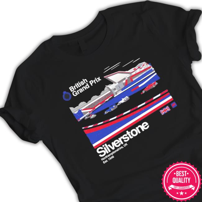 British Grand Prix Silverstone Circuit Uk Hooded Sweatshirt