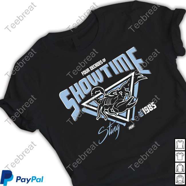 Four Decades Of Showtime! Sting Est.1985 T-Shirt