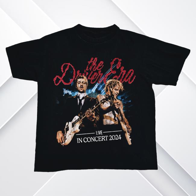 The Driver Era Merch 2024 Tour Shirt New
