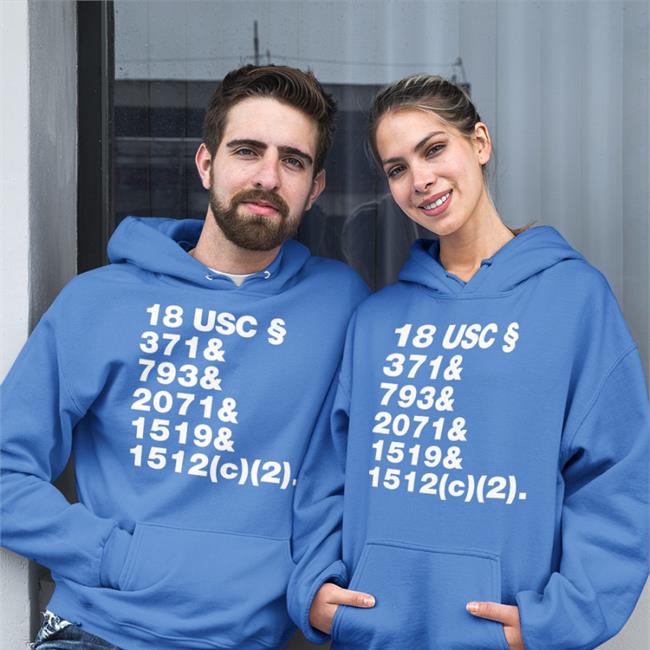 The Daily Beans Merch Crimes & Crimes & Crimes 18 Usc 371 & 793 & 2071 & 1519 & 1512 Tee Mueller, She Wrote