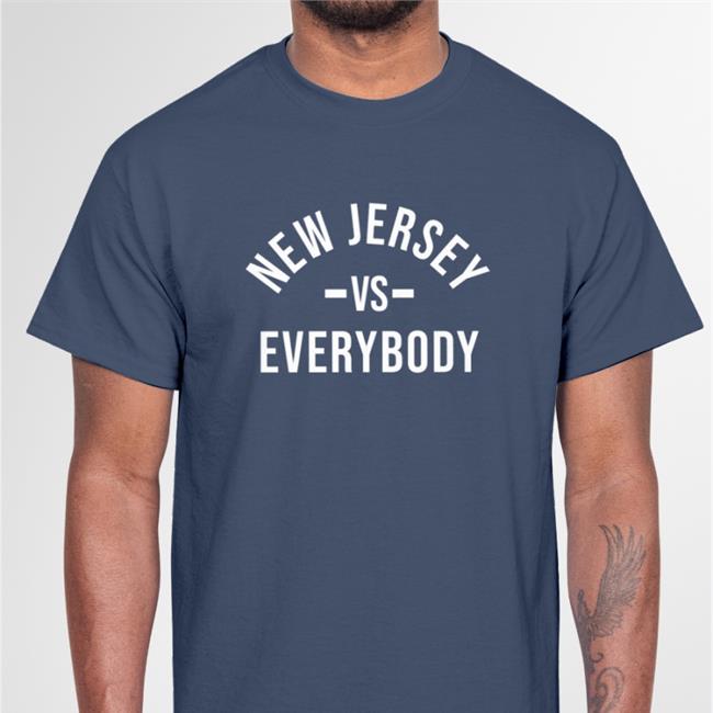 New Jersey Vs Everybody Tees Jon Bon Jovi New Jersey Vs Everybody TShirt