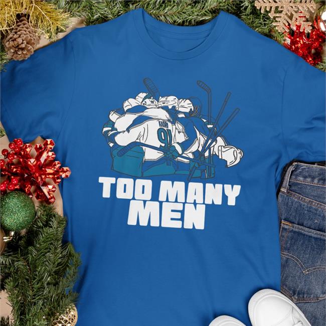 Nazem Kadri Too Many Men T Shirt Everything Hockey Merchandise